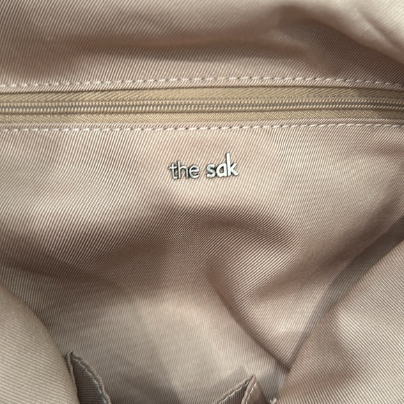 NWOT The Sak Patriotic American Flag Knit Bag - Picture 5 of 7